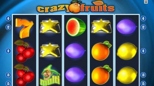 Hrát Automat Crazy Fruits Online Zdarma
