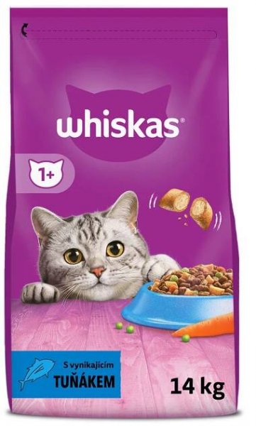 Whiskas Dry s tuňákem 14kg