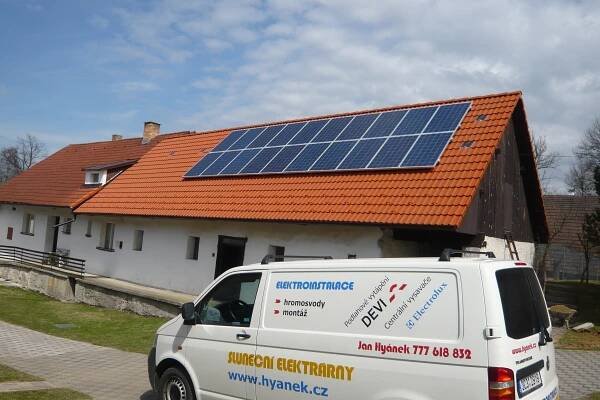 Fotovoltaické elektrárny Hyánek foto 1
