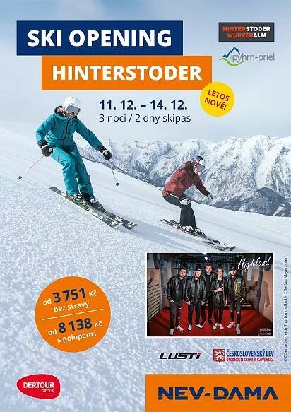 Ski Opening Hinterstoder 2025 ve velkolepém stylu | NEV-DAMA.CZ
