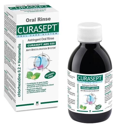 Curasept ADS Adstringent ústna voda 200 ml