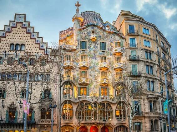 Casa Batlló: Gaudí at his swirling, surrealist best