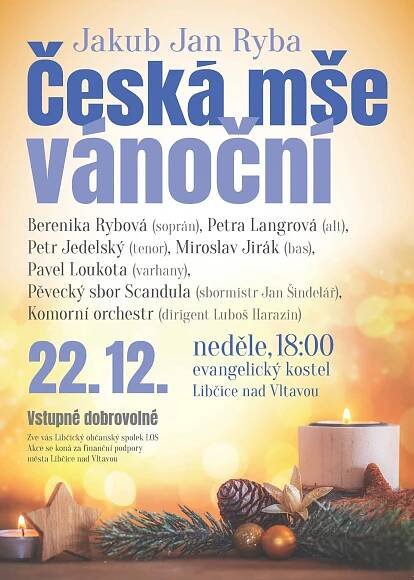 Rybova mše v Libčicích – Scandula