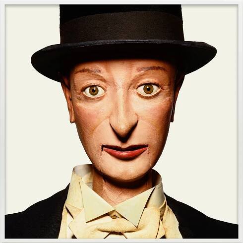 Matthew Rolston, Señor Wences, from the series “Talking Heads.”