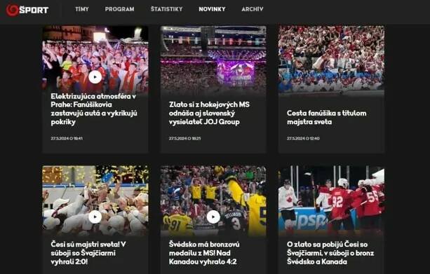 JOJ Šport TV program dnes a až 7 dní dopředu - TVtelo.cz