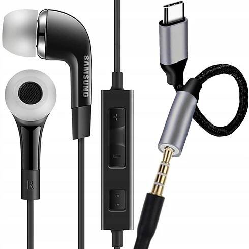 Originální sluchátka SAMSUNG s mikrofonem USB C