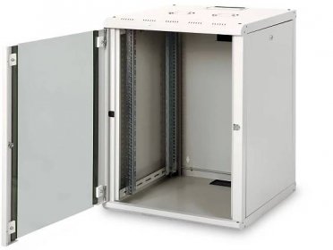 DIGITUS Professional 16U 19” nástěnná skříň, šedá, hl.60cm,smontovaná | KRUP