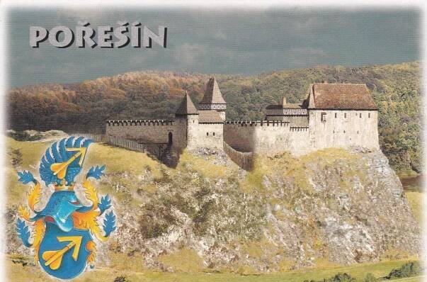 Pořešín u Kaplic- Hrad - Erb - Sběratelství