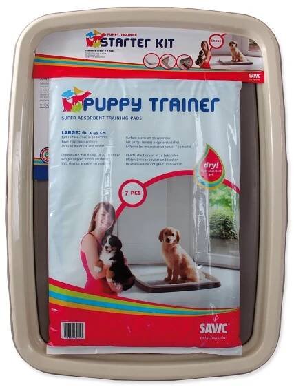 WC pes ploché + podložka Puppy trainer M 48x 35cm (7ks)