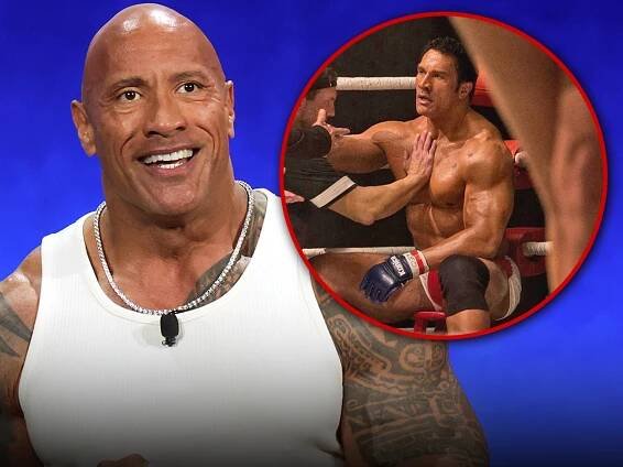 Dwayne Johnson Looks Unrecognizable In Ex-UFC Fighter Mark Kerr Movie Role