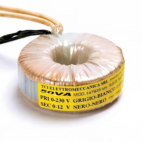 Toroidní transformátor 50VA Mod. 147935 230-12V, stmívatelný