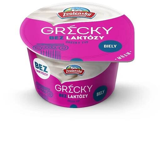 Zvolenský Jogurt řeckého typu bílý bezlaktózový 125g  