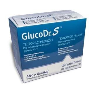 Testovací proužky GlucoDr.S—50ks