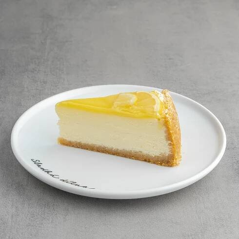 Citronový cheesecake