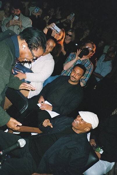 Herbie Hancock and Milton Nascimento.