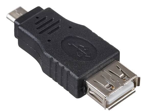 Adaptér AK-AD-08 USB-AF / microUSB-B