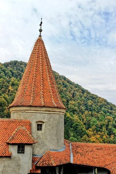 Hrad, Rumunsko, Památka, Drákula