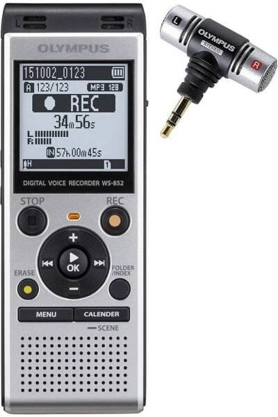 Olympus WS-852 w/ ME51 Přenosný přehrávač - Muziker