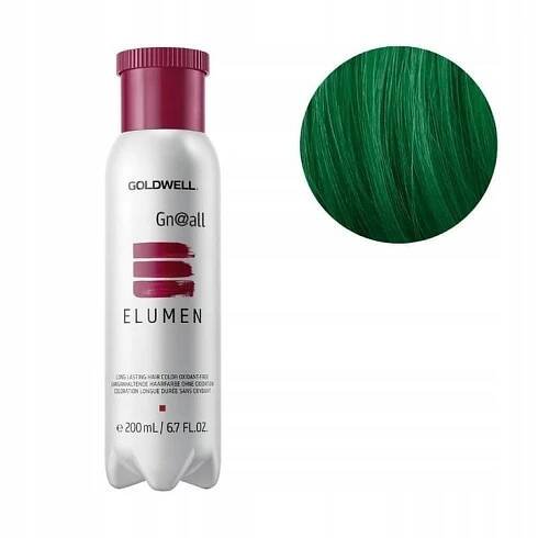 GOLDWELL ELUMEN barva na vlasy bez amoniaku Gn@all 200 Ml ZELENÁ