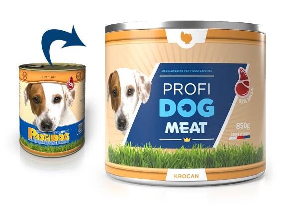 PROFIDOG konzerva krocan 850g