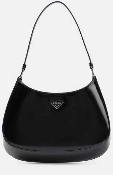 Cleo Small leather shoulder bag | Prada
