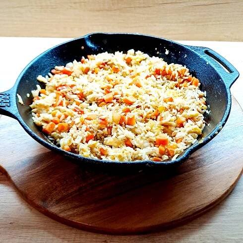 Smažená rýže se zeleninou – Just cooking
