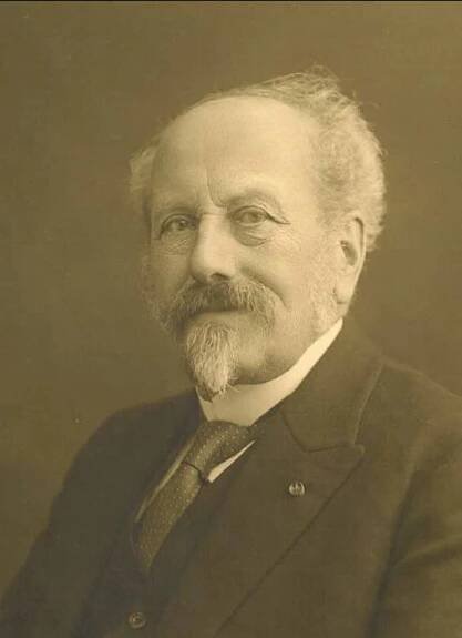 Dr Cornelis Lely (1854-1929), the creator of the Zuiderzee project.