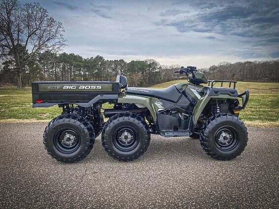 Polaris Sportsman Big Boss Is a Six-Wheeled Pack Mule - eBay Motors Blog