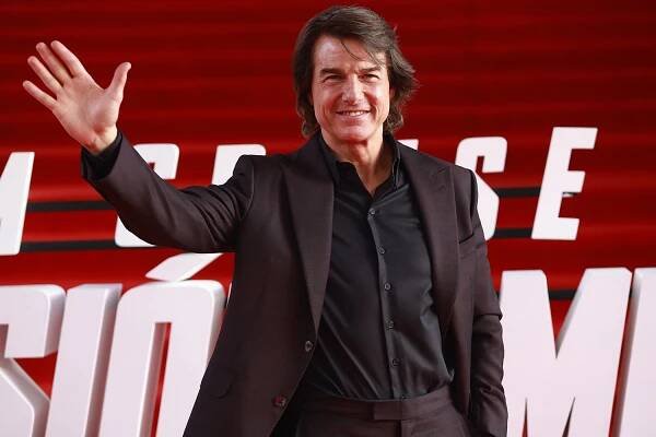 Tom Cruise arrives at the Mexico's premiere of 'Mission: Impossible - The Final Reckoning