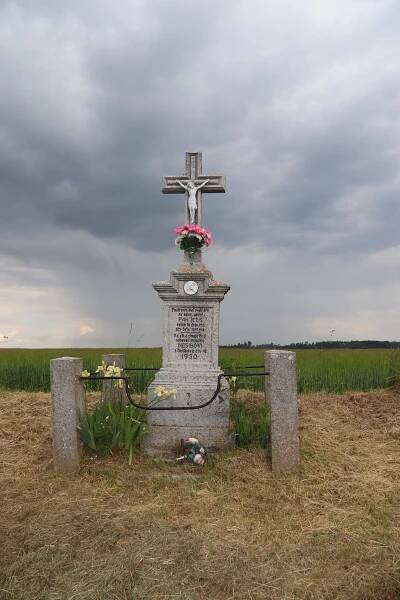 Soubor:Overview of wayside cross of Nesiba family near Budkov, Třebíč District.jpg – Wikipedie