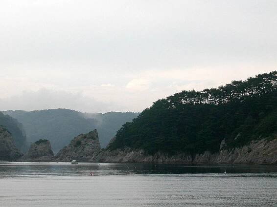 Great View from the Rikuchu-maru Tour Boat, Iwate Prefecture