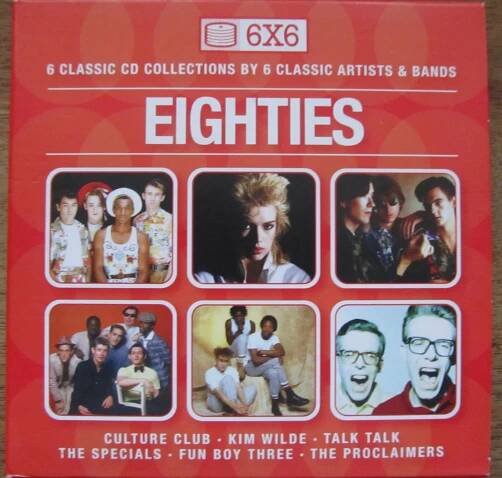 Eighties- Culture Club - Kim Wilde, Talk Talk, The Specials, atd. 6 CD