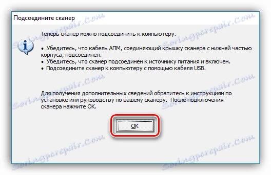 požádat o připojení snímače fotografií hp scanjet g3110 k počítači během instalace ovladače
