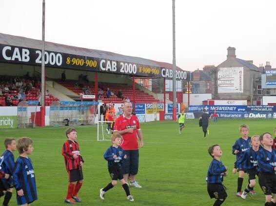 Shelbourne FC visit 2012 | Grange Woodbine Football Club