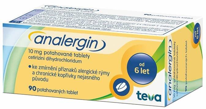 Analergin 10 mg 90 tablet