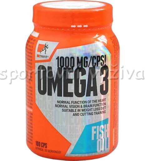 Extrifit Omega 3 1000 mg 100 kapslí