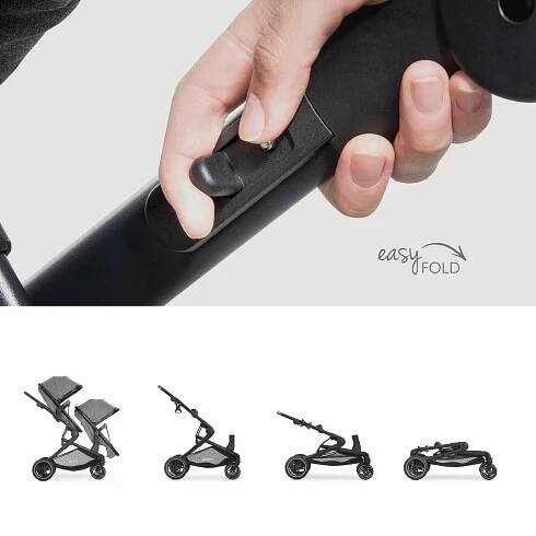 Sourozenecký kočárek Atlantic Twin | Dětský obchod Babyplace.cz