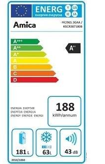 Amica KGCR387100B spotřeba energie
