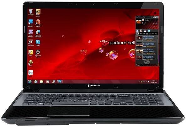 Notebooky Packard Bell - recenze, parametry a specifikace