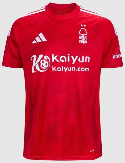 Fotbalové Dresy Nottingham Forest FC 2024-25 Domácí Dres Mužské