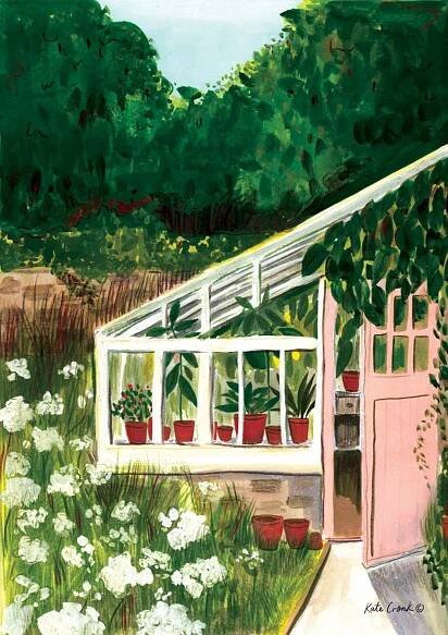 Gardens Portfolio — Peggy & Kate Illustrated greeting cards and bespoke watercolour commissions 