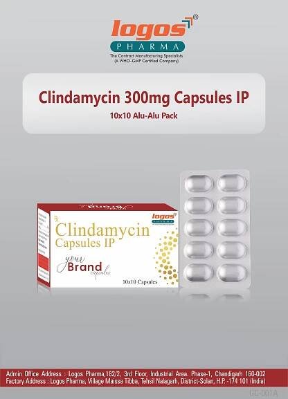 Clindamycin Hydrochloride 300 mg Capsule – Logos Pharma