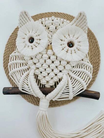 Inspirace ke tvoření: Chci si vytvořit Macramé sovu!