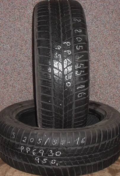 Barum Polaris 2 205/55 R16 91H - Použité pneumatiky, alu kola a disky - PNEU POUŽITÉ.cz