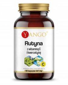Rutin s vitaminem C a quercetinem 90 kapslí Yango