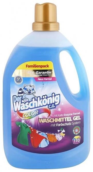 Waschkönig Color gel na barevné prádlo 3,305 l / 110 praní