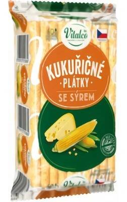 Vitalco Kukuřičný plátek se sýrem 60 g od 13 Kč - Heureka.cz