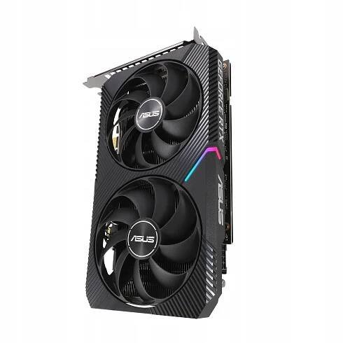 Grafická karta ASUS Dual GeForce RTX 3060 V2 OC Pamäť 12 GB