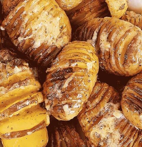 (2594) Pečené brambory Hasselback | Bramboračka 
