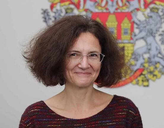 Představení programu nové koalice na Magistrátu hlavního města Prahy. Milena Johnová.